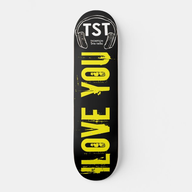 TE AMO / TST Skateboard (Anverso)