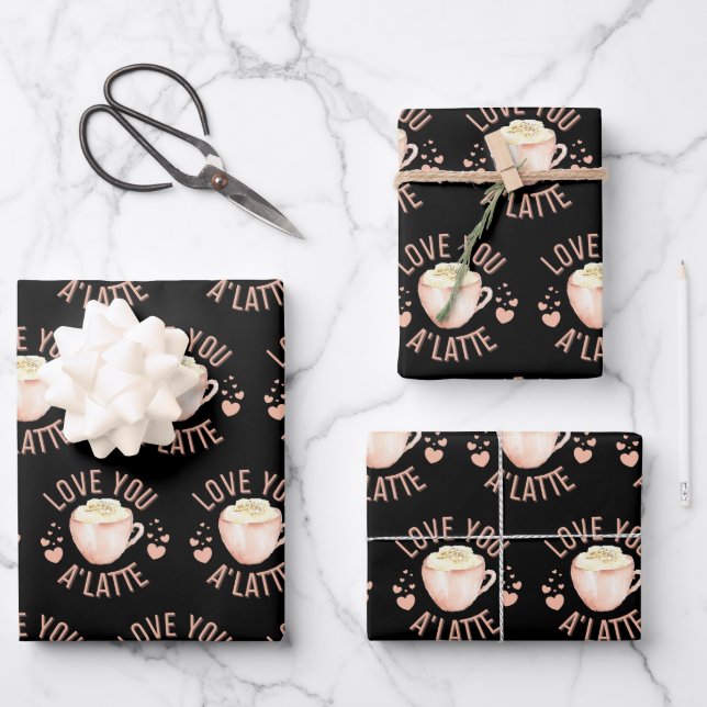 Te Amo Una Última Hojas De Papel De Envoltura (Anverso)