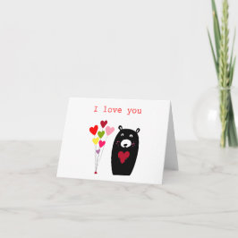 "Te amo": Usa tarjeta de amor de San Valentín