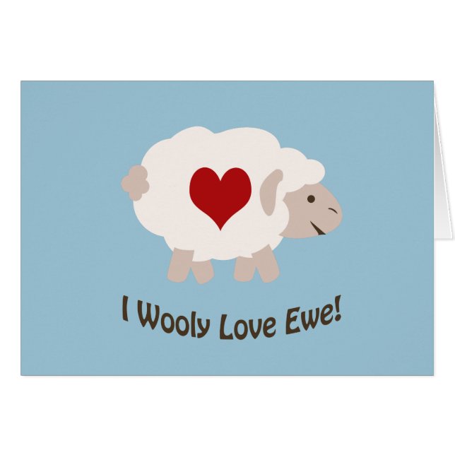 ¡Te Amo Woolly! (Anverso (Horizontal))