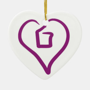 ¡Te amo… y usted… y usted! Ornamento
