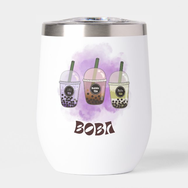 Té Boba , Té de leche de burbuja (Frente)