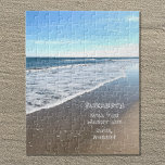 ¿Te Casarás Con El Rompecabezas De La Propuesta De<br><div class="desc">¿Les encanta la playa y les encanta hacer rompecabezas? Esto te casarás conmigo y combina ambos amores. El rompecabezas presenta una hermosa foto de la playa con las palabras: "(Nombre) ¿Te casarás conmigo? Amor, (Nombre)" escrito en la arena. Esta es una manera divertida de pedirle a esa persona especial que...</div>