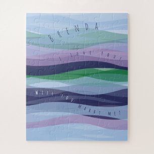 ¿Te Casarás Conmigo Guay Waves Jigsaw Puzzle