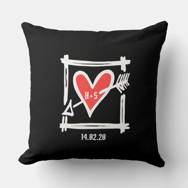 ¿Te Casarás Conmigo Personalizado? Cojín de propue (Anverso)