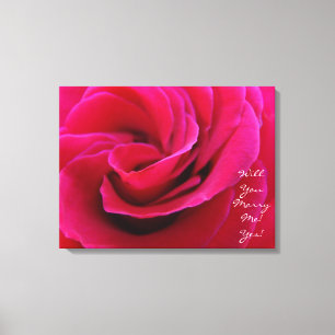 ¡Te Casarás Conmigo! ¡Sí! Arte Impresiones Rosa Bo