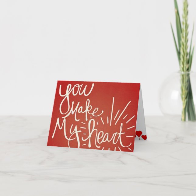 "TE CASARÁS CONMIGO" TE ENCANTARÁ TANTA TARJETA DE (Anverso)