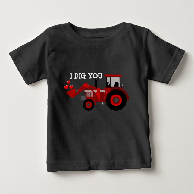 Te cavé la camiseta de los chicos de los corazones (Anverso)