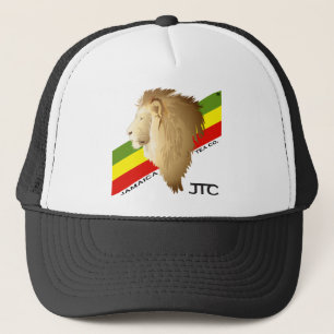 Té Co. - gorra de Jamaica del camionero del león