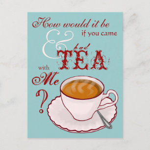 Té con mi postal