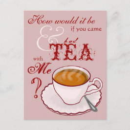 Té con mi postal