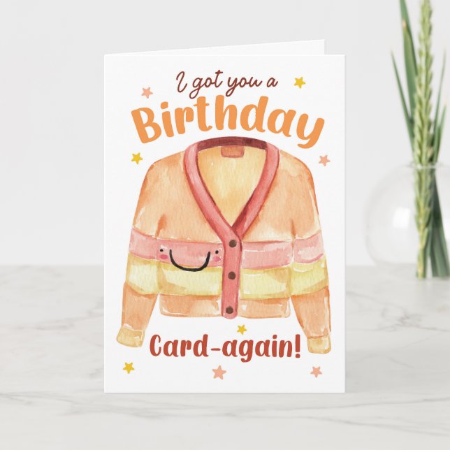Te Conseguí una Tarjeta de Cumpleaños-otra Vez! –  (Anverso)