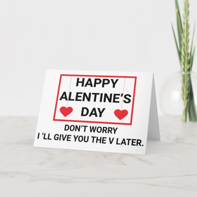 Te daré la tarjeta de El día de San Valentín poste (Anverso)