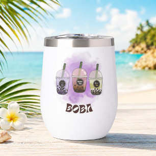 Té de boba, té de leche con burbujas