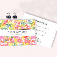 Té de burbuja acuarela Círculo arco iris Verde ros