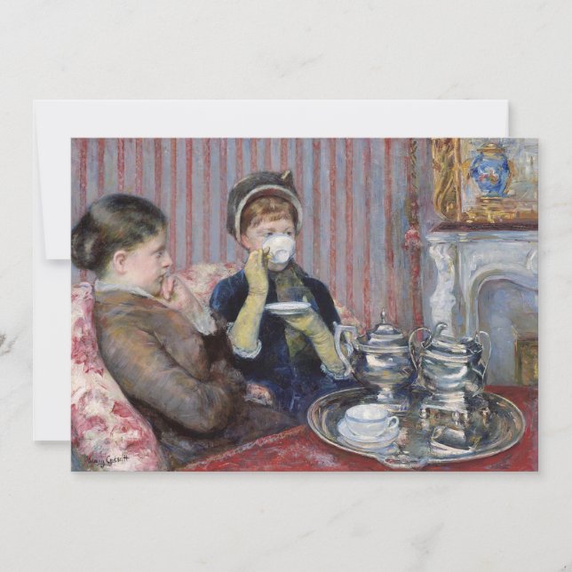Té De Cinco O'Clock | Mary Cassatt (Anverso)