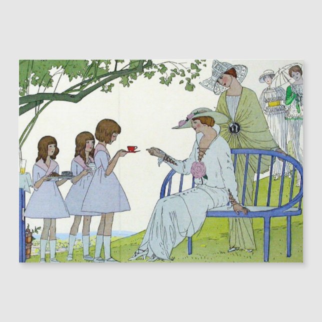 Té de la tarde de 1913 (Anverso)