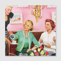 Té de la tarde de los años 50