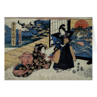 Té de ofrecimiento del geisha