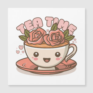 Té de Rosa Tiempo de Té Kawaii