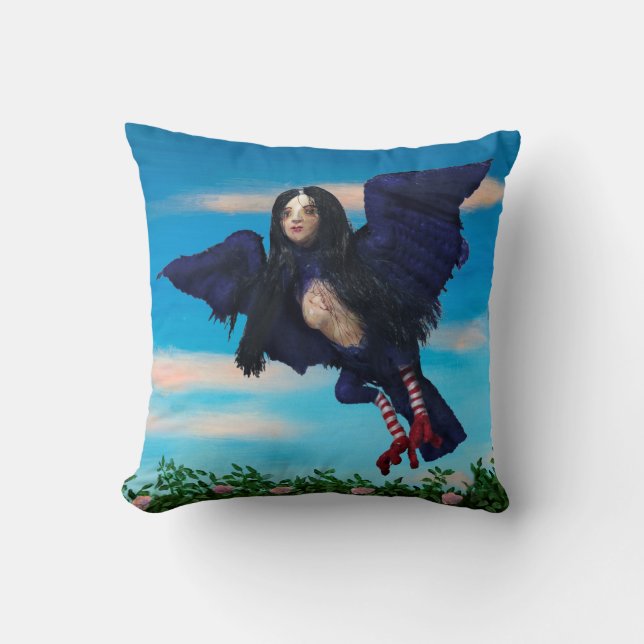 Té de sangre y almohada Chica de pájaro de cuerda  (Anverso)