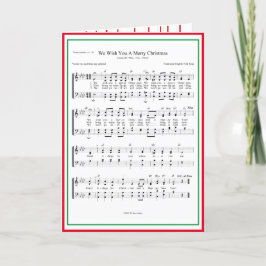 Te Deseamos Música De Hoja De Navidad