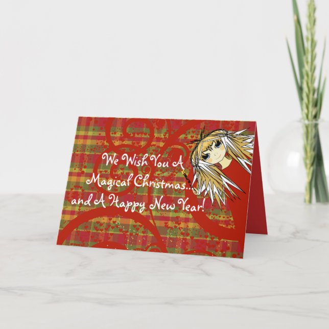 Te deseamos un Navidad mágico... y un feliz (Anverso)