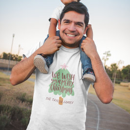 Te Deseamos Una Camiseta Feliz De Navidad