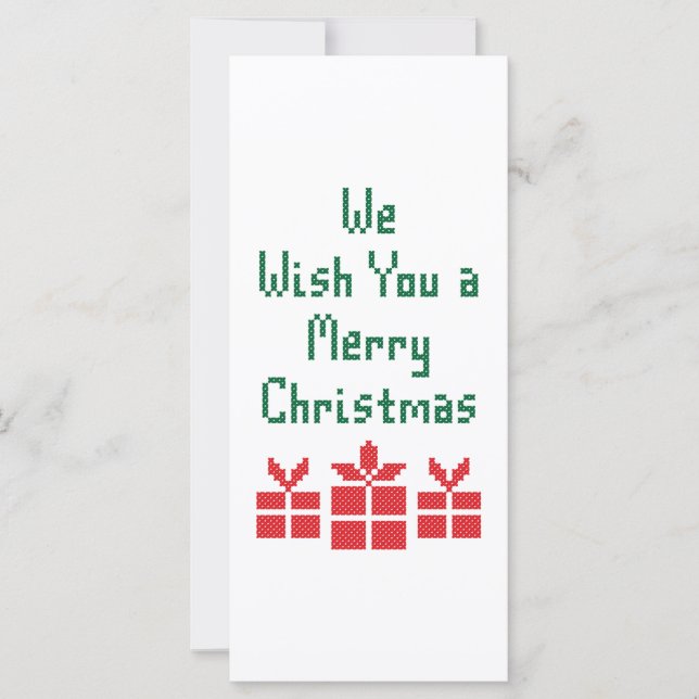 Te deseamos una Feliz Navidad (Anverso)