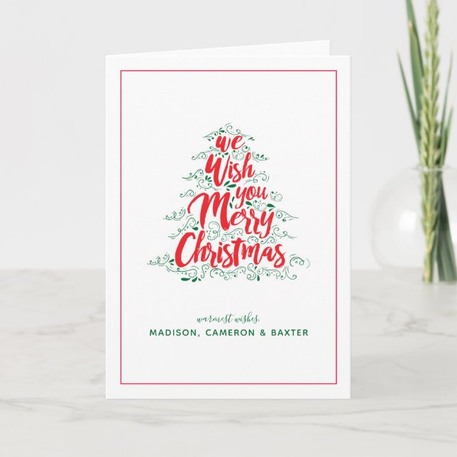 Te Deseamos Una Feliz Navidad (Anverso)