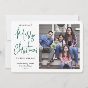 Te deseamos una Feliz Navidad Guión Verde 1 Foto