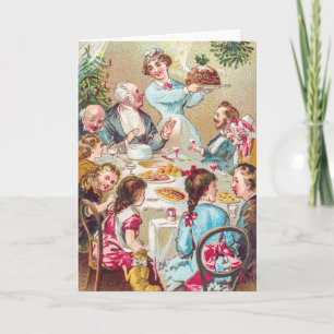 Te deseamos una Feliz Navidad - Tarjeta Vintage