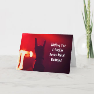 Te deseo la pesada tarjeta de cumpleaños del rock 