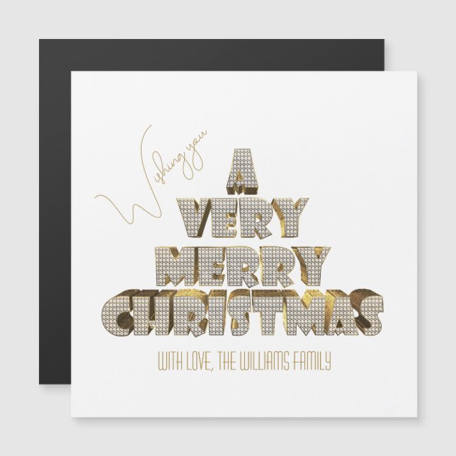 Te deseo una feliz Navidad (Anverso/Reverso)