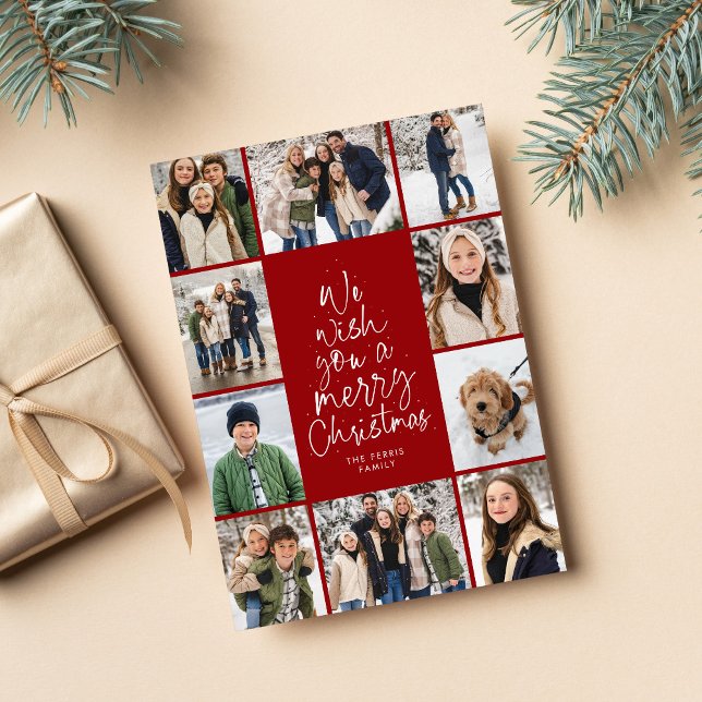 Te deseo una Feliz Navidad collage de 10 fotos (Subido por el creador)