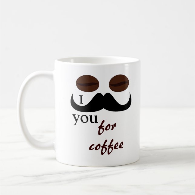 Te doy bigote por la taza de café (Izquierda)