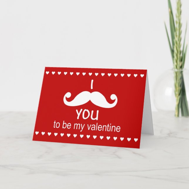 Te doy el dolor de ser mi tarjeta de San Valentín (Anverso)