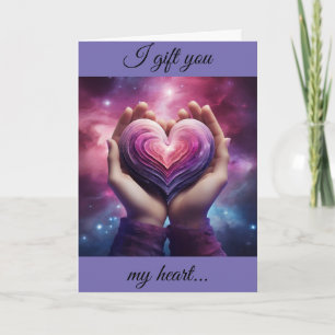 Te doy mi tarjeta de vacaciones del corazón