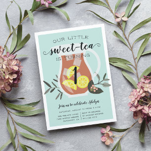 Té dulce   Invitación a la fiesta de cumpleaños de
