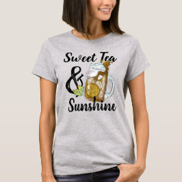 Té dulce y camiseta sunshine
