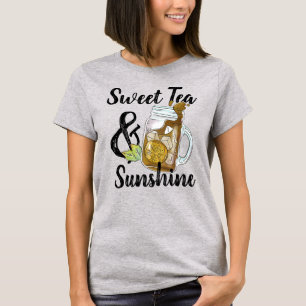 Té dulce y camiseta sunshine