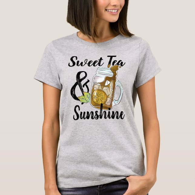 Té dulce y camiseta sunshine (Anverso)