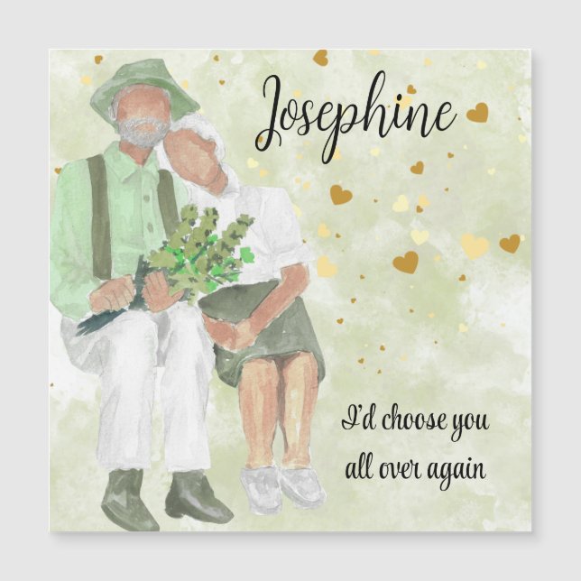 Te elegiría a todos de nuevo aniversario (Anverso)