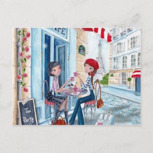 Té en París - postales