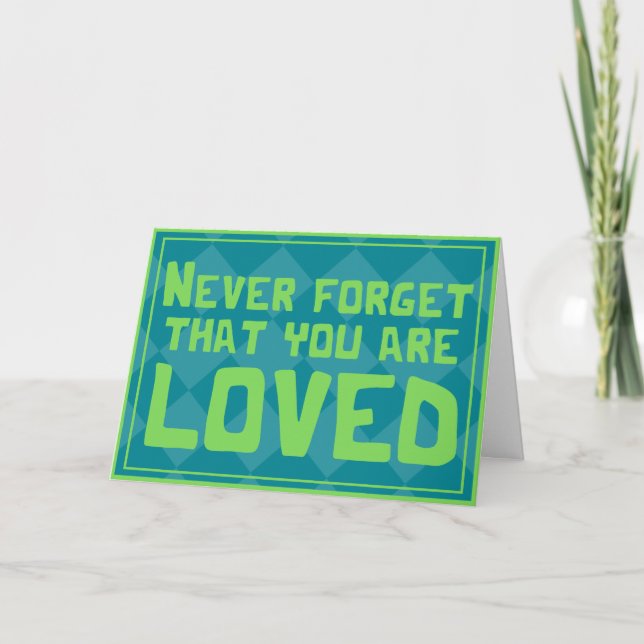 Te Encanta La Tarjeta De San Valentín Platónica (Anverso)
