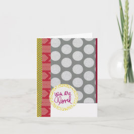 Te encanta la tarjeta plegada de 4" x 5,6"