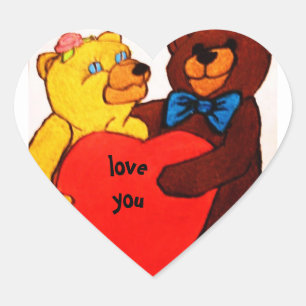 TE ENCANTAN LOS pegatinas DE OSO PEQUEÑO