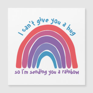 Te envía un pensamiento arcoiris sobre ti