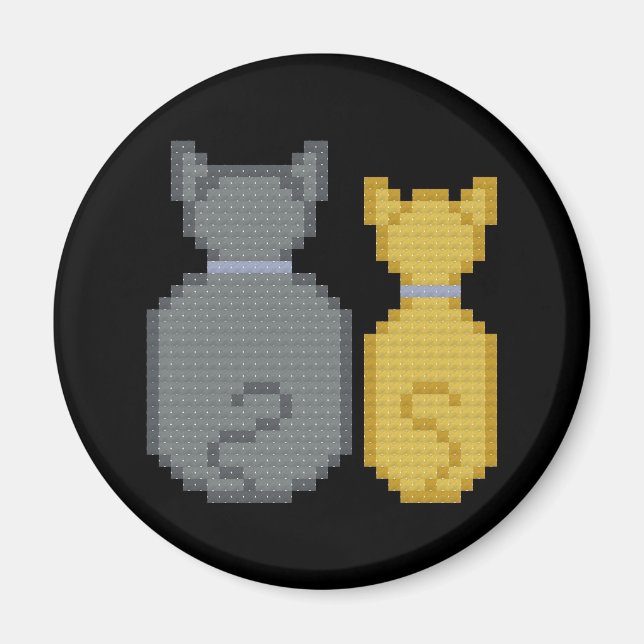 Te estamos ignorando el imán Kitties (Frente)