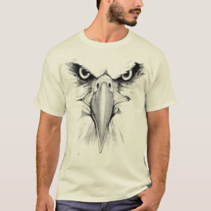 Te estoy viendo la camiseta de la cabeza de águila